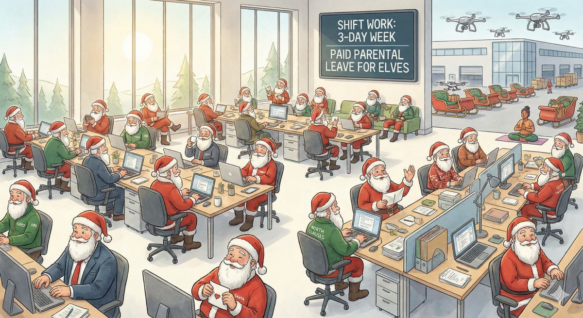 ホワイト企業のサンタクロース