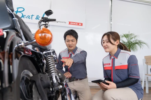 福岡県福岡県で株式会社バイク王&カンパニー　Beat＆C福岡ﾏﾘﾅ店の求人情報イメージ #3287-11679｜リクセル（RecSale）